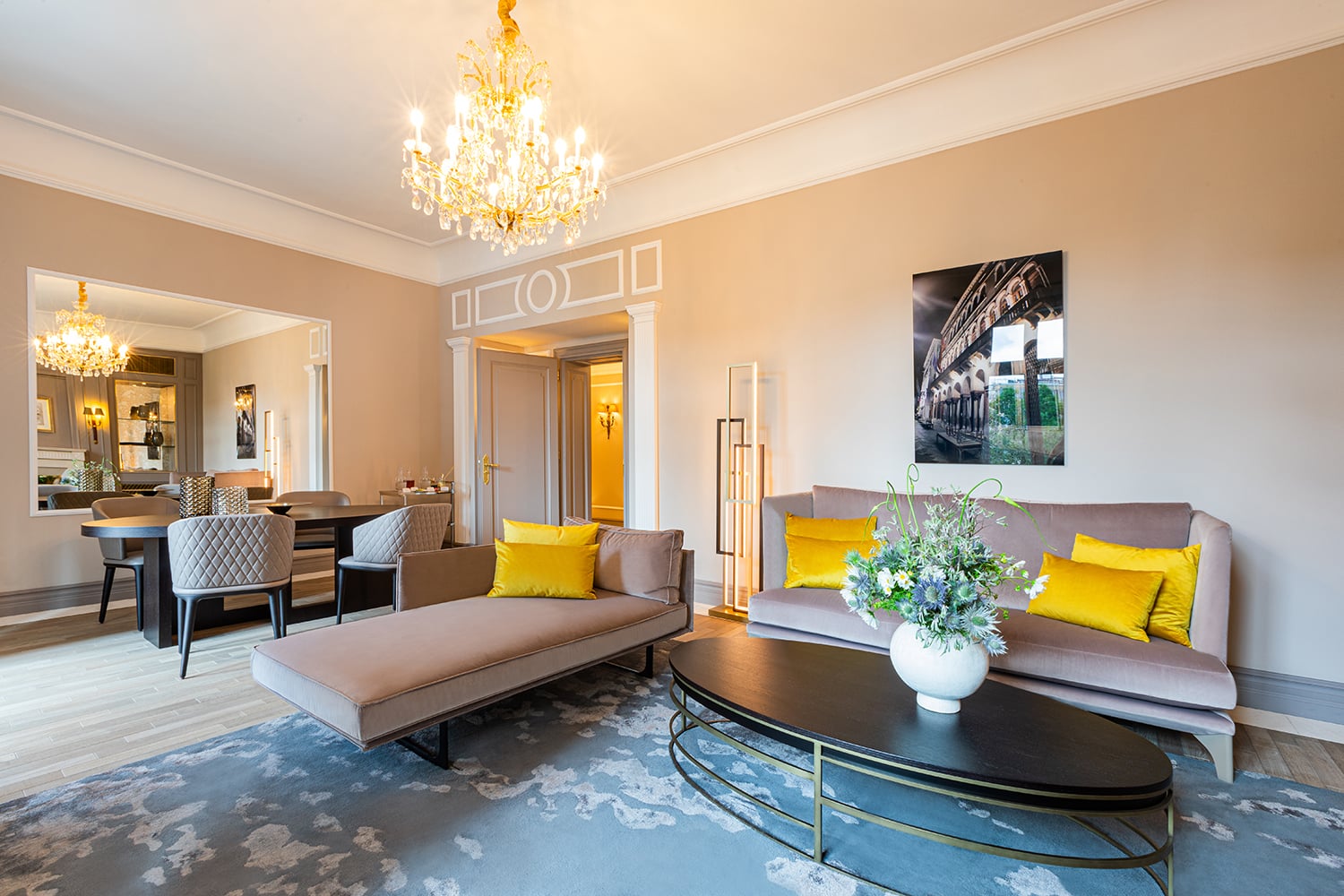 Excelsior Suite at 5 star luxury hotel Cologne